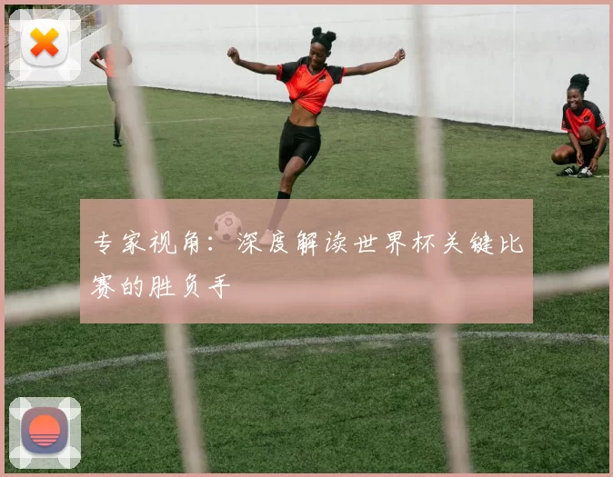 专家视角:深度解读世界杯关键比赛的胜负手