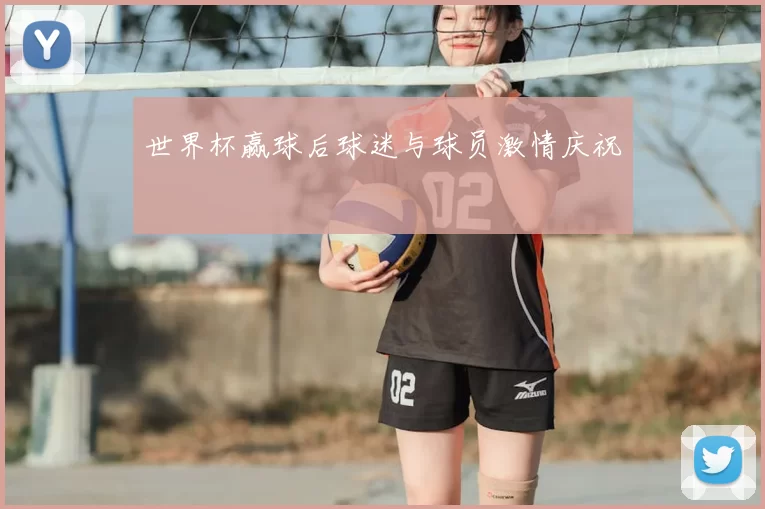 世界杯赢球后球迷与球员激情庆祝