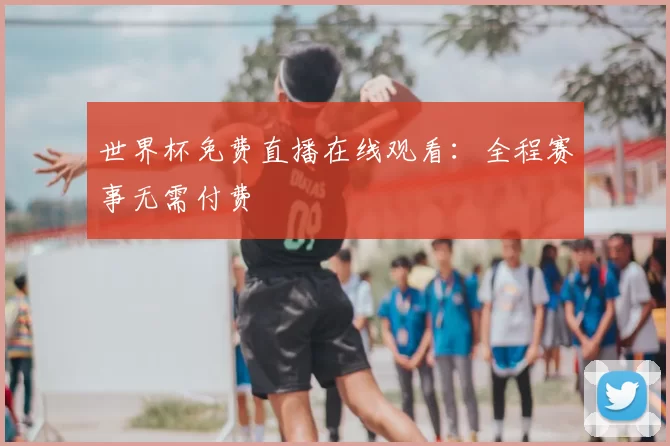 世界杯免费直播在线观看:全程赛事无需付费
