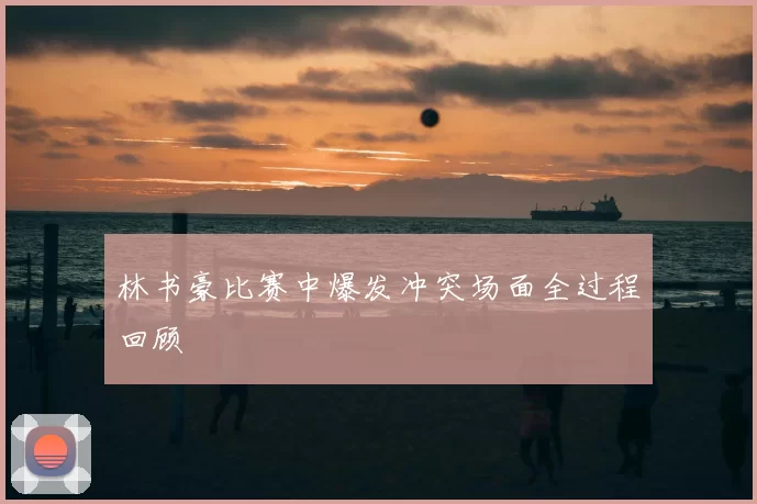 林书豪比赛中爆发冲突场面全过程回顾